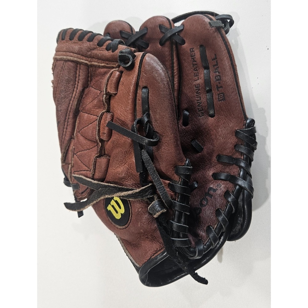 Wilson PRO T-Ball Baseball Glove A2479 10" Genuine Leather Custom Fit Right Hand